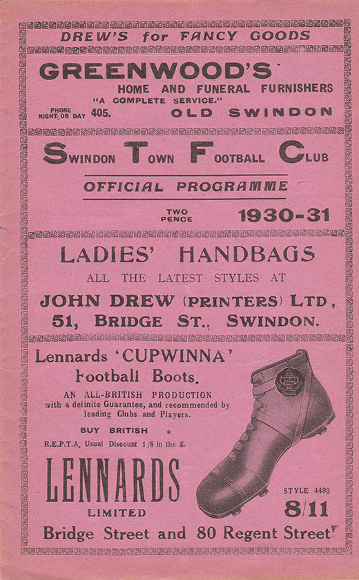 <b>Saturday, February 21, 1931</b><br />vs. Southend United (Home)